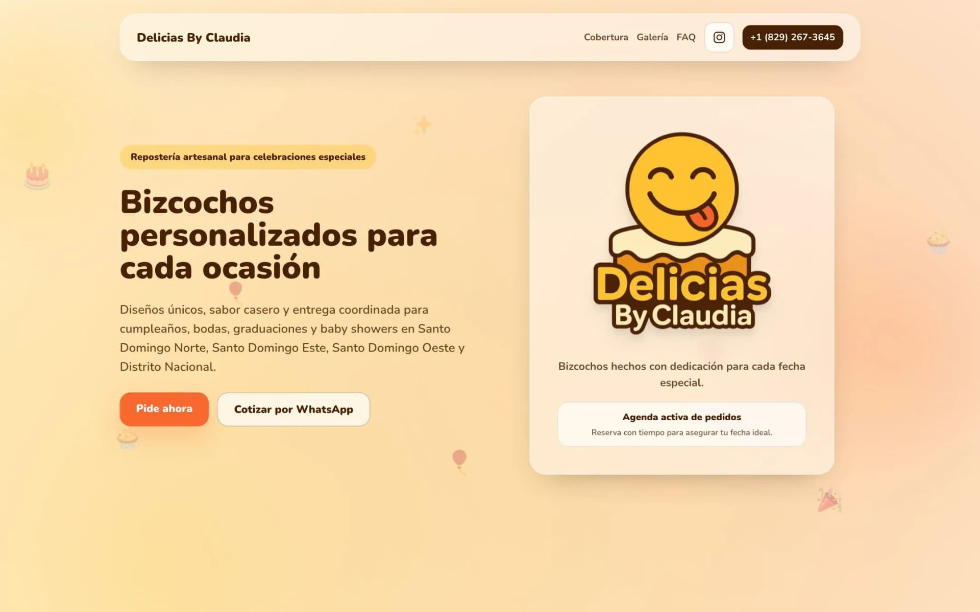 Delicias by Claudia — Catering / Restaurantes