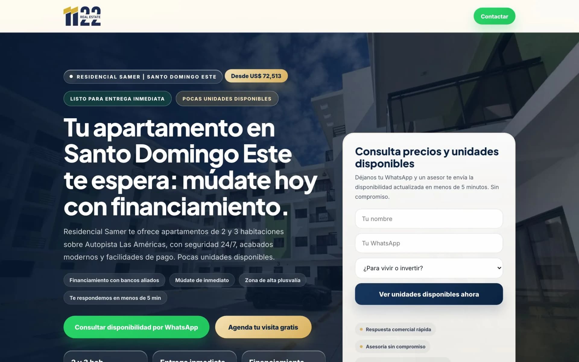 Residencial Samer — Digital catalog of residential units